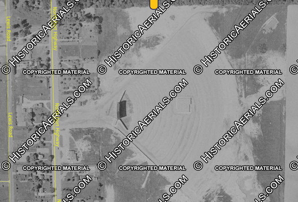 Northland Drive-In Theatre - 1957 Aerial Northland Drive-In